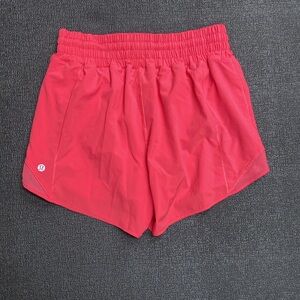 lululemon athletica Vibrant Red Women's Athletic Shorts